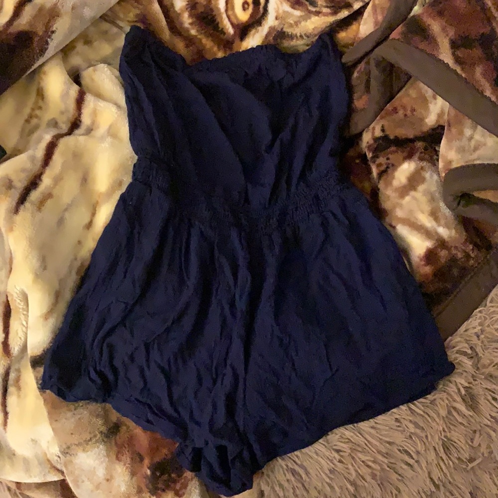 Blue romper